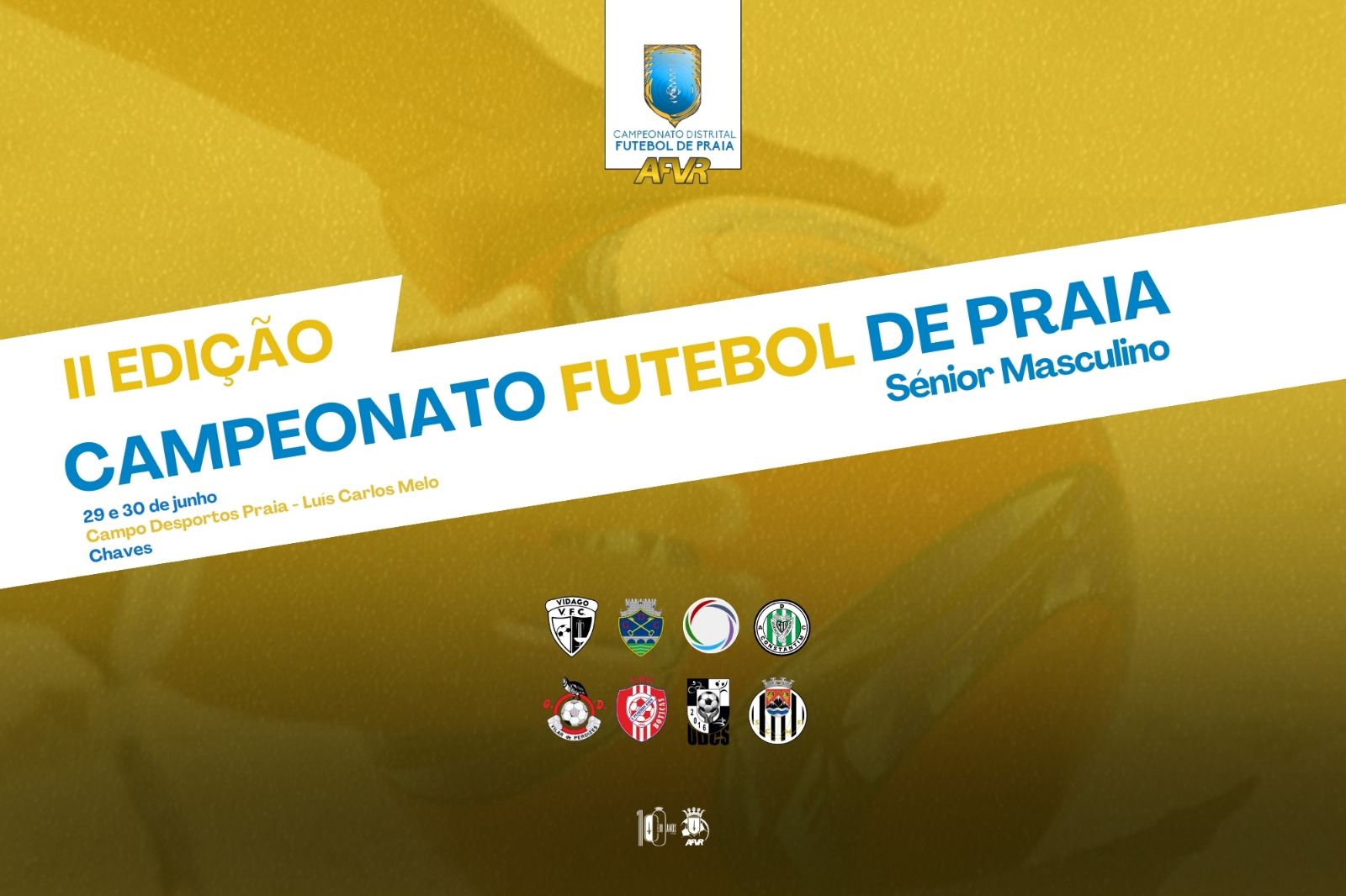 II Edição do Campeonato Distrital de Futebol Praia AFVR